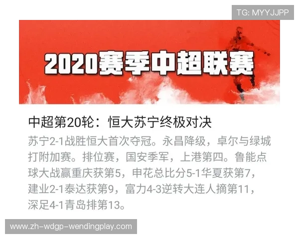 苏宁中超联赛赛程安排及关键赛事